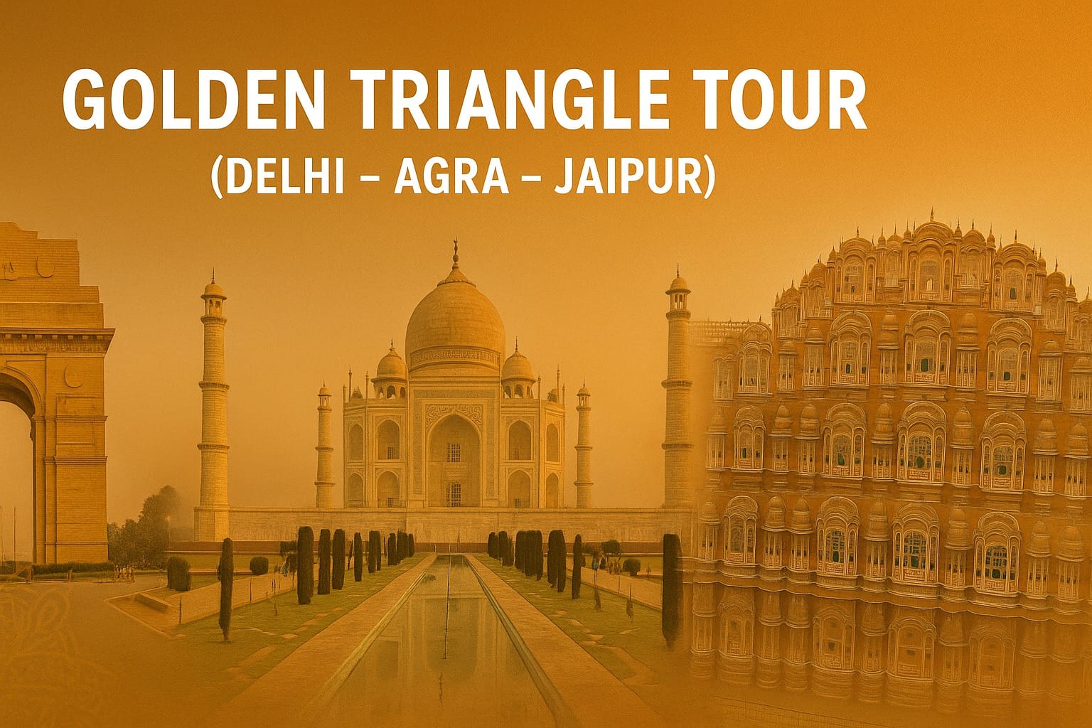 Golden Triangle Tour (Delhi – Agra – Jaipur)