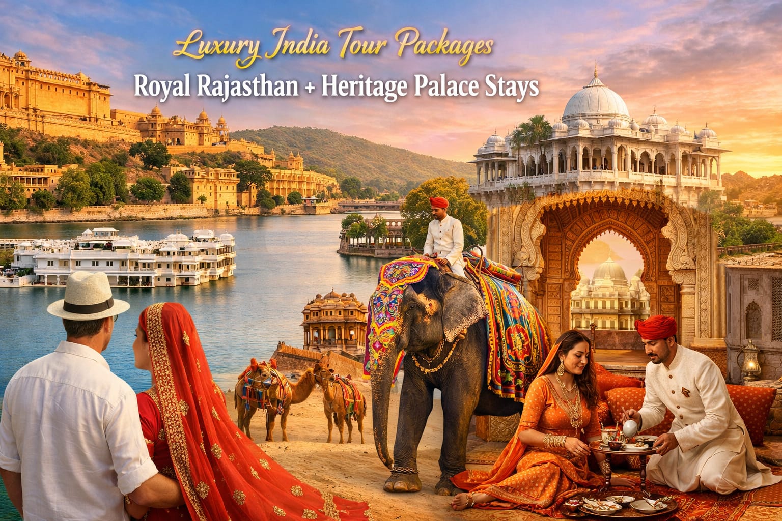 Luxury India Tour Packages: Royal Rajasthan & Heritage Palace Stays