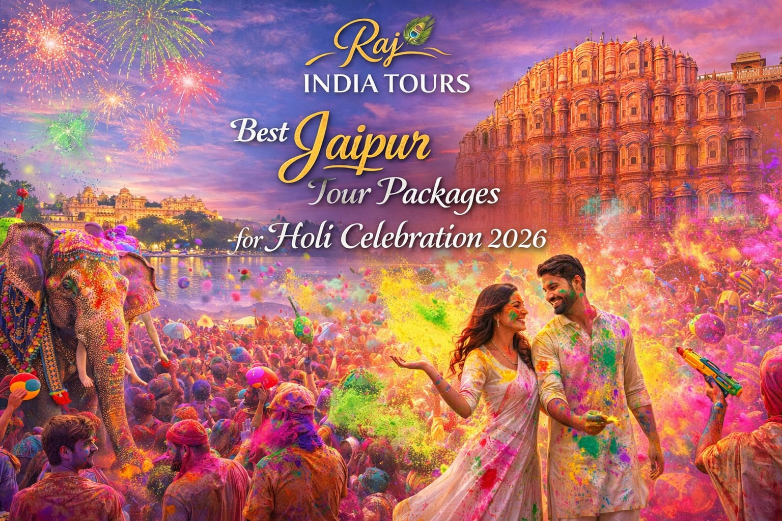 Best Jaipur Tour Packages for Holi