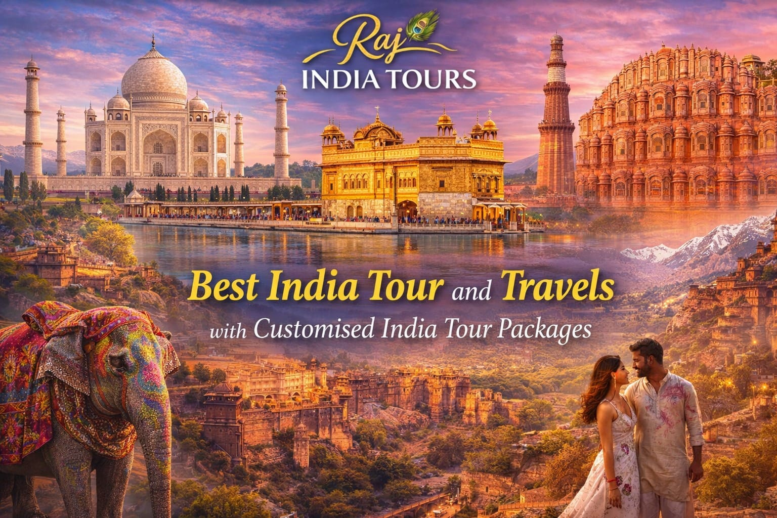 Best India Tour and Travels with Customised India Tour Packages
